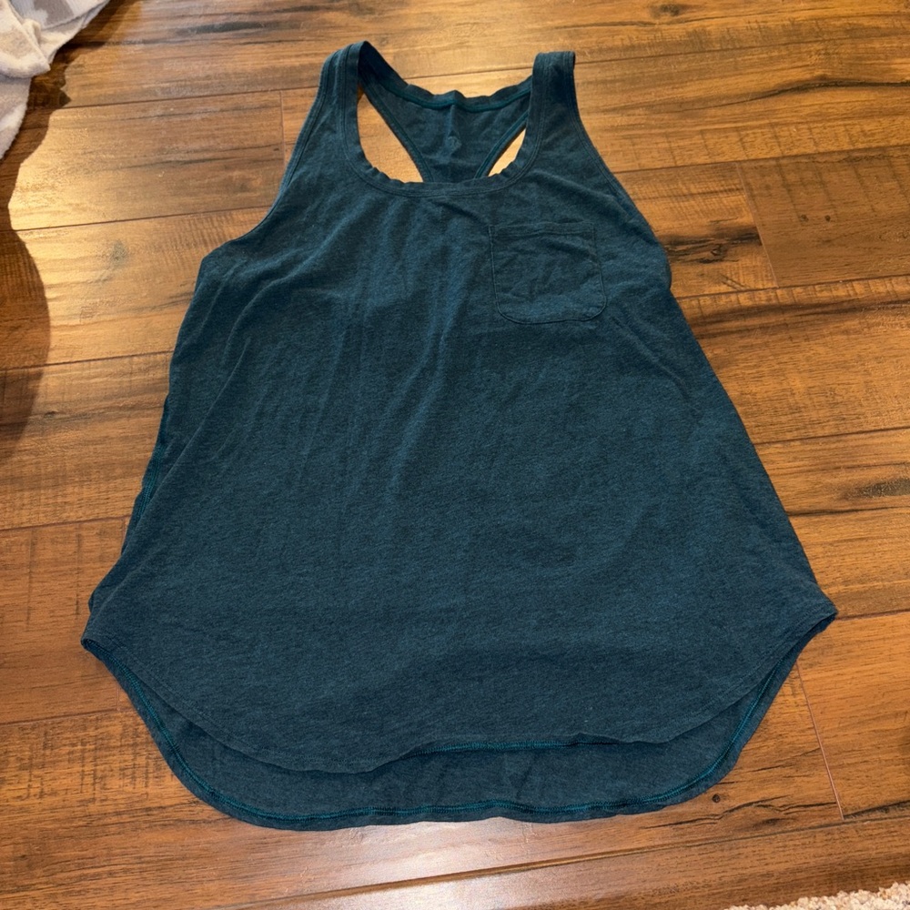 lululemon athletica Dark Teal Tank Top